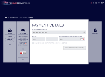 Checkout Payment Form